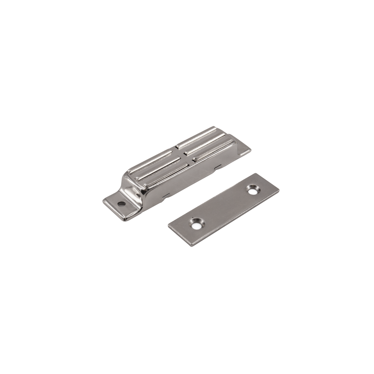 Sugatsune MC-0083D: 80mm Heavy Duty Magnetic Catch - Nickel