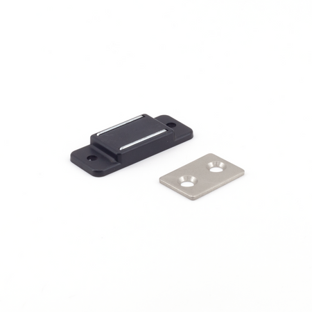 Sugatsune MC-113/BLK: 1-11/16" Magnetic Catch - Black