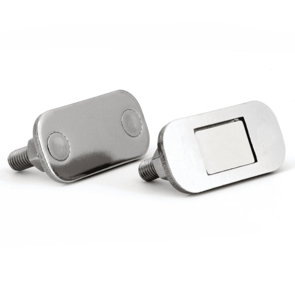 Sugatsune MC-159-2-ST: 35mm Through Bolt Mount Magnetic Catch - Polished Stainless Steel