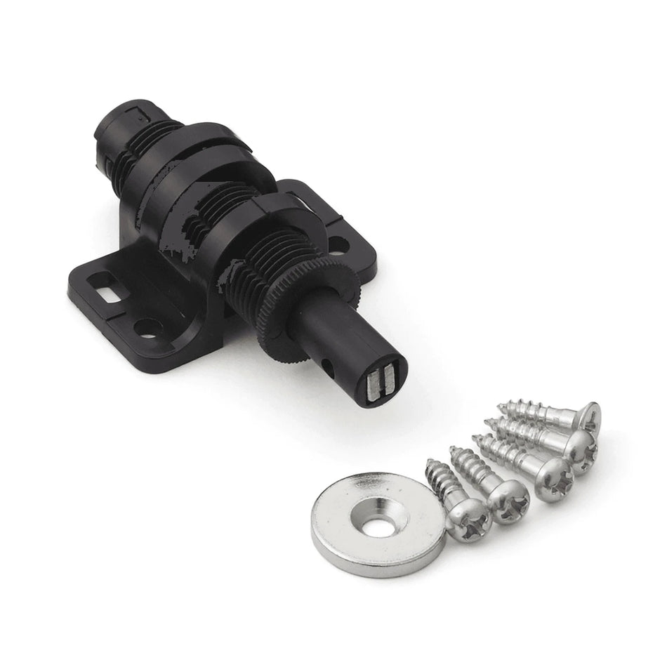 Sugatsune MC-25BL: 55mm Magnetic Mini Touch Latch - Black