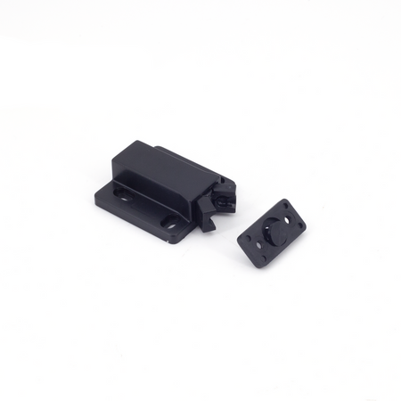 Sugatsune MC-28-BLK: 1-1/2" Non-Magnetic Touch Latch - Black