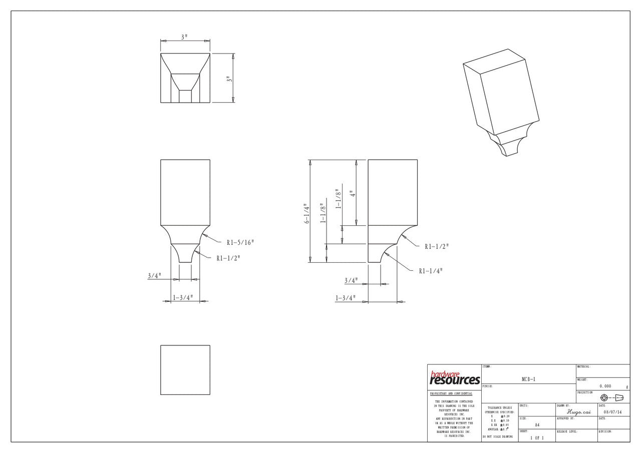 Specification Drawing