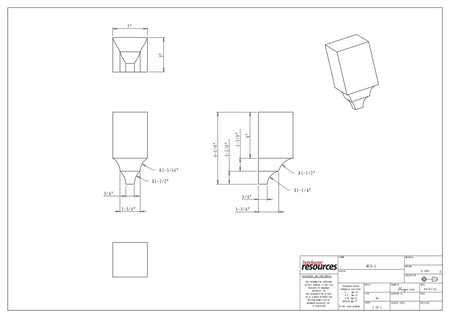 Specification Drawing