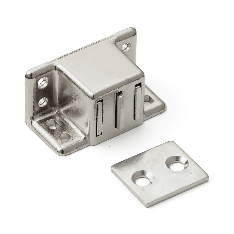 Sugatsune MCH-40: 40mm Heavy Duty Magnetic Catch - Nickel