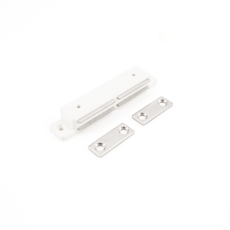Sugatsune MC-SPM-W: 86mm Magnetic Catch (double strike) - White