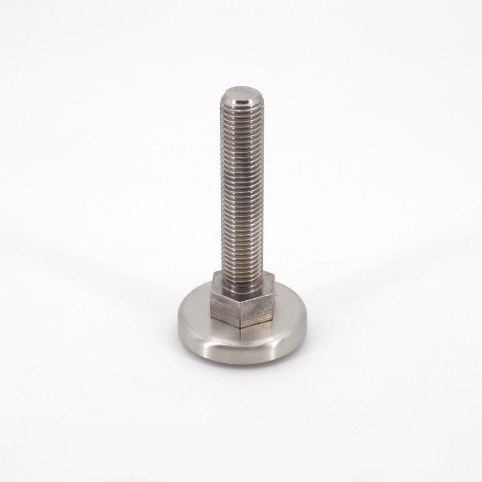 Sugatsune MKPLS-50/16/78: 50mm Long Stem Leveling Glide - Satin Stainless Steel