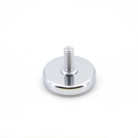 Sugatsune MKP-50: 50mm Leveling Glide - Polished Chrome