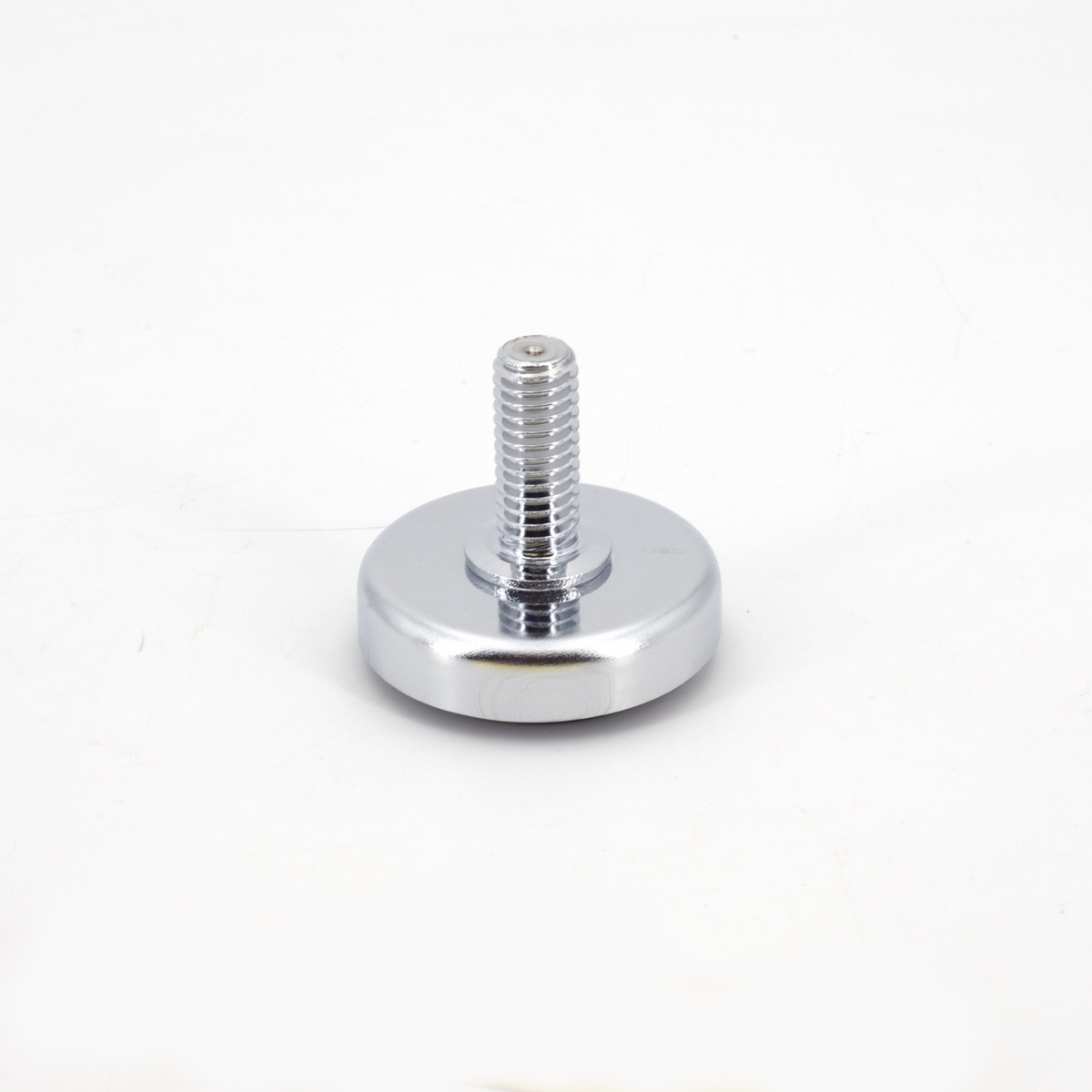 Sugatsune MKR-40: 40mm Leveling Glide w/Rubber Pad - Polished Chrome