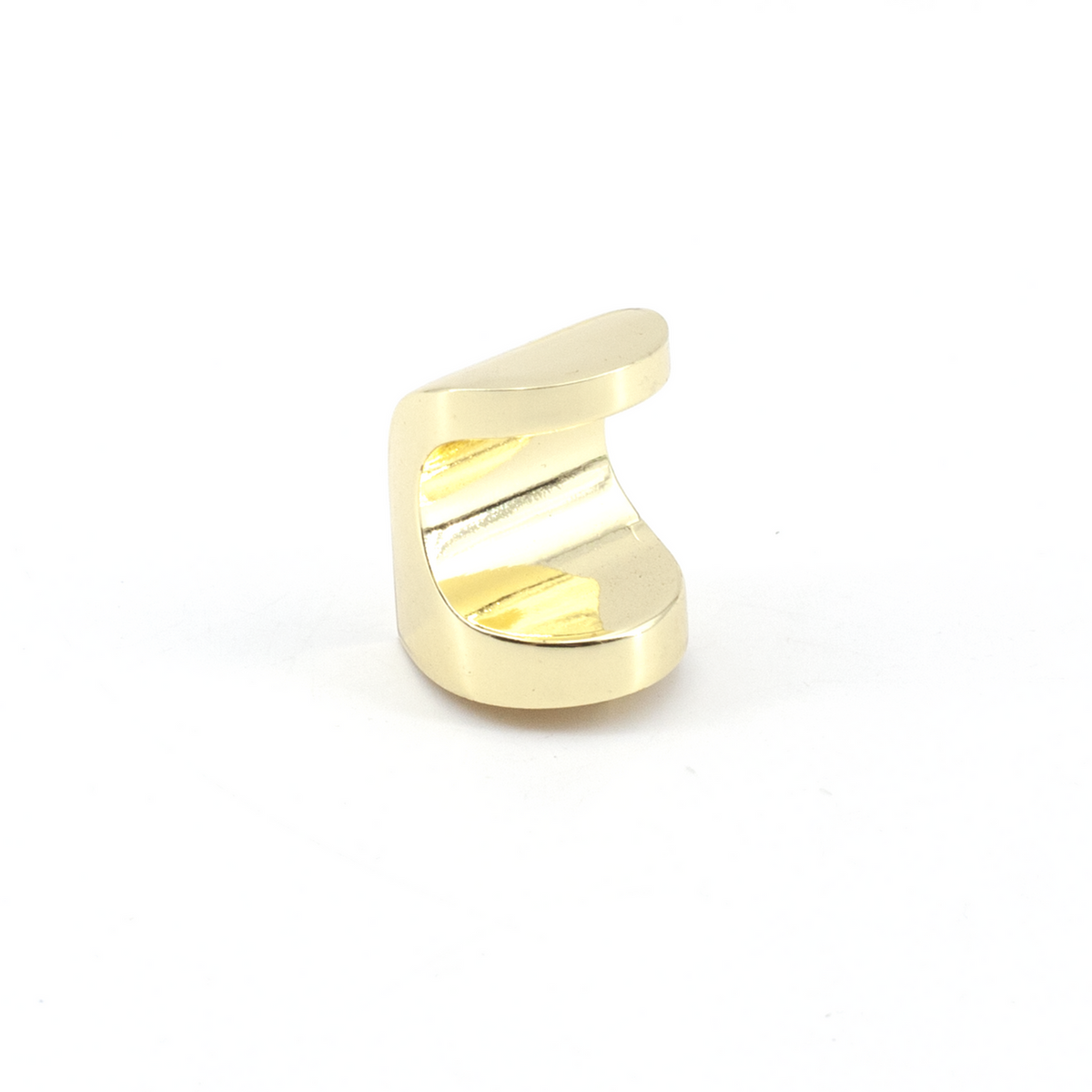 Sugatsune MKZ-L-PB: 20mm Thumb Cabinet Knob - Polished Brass