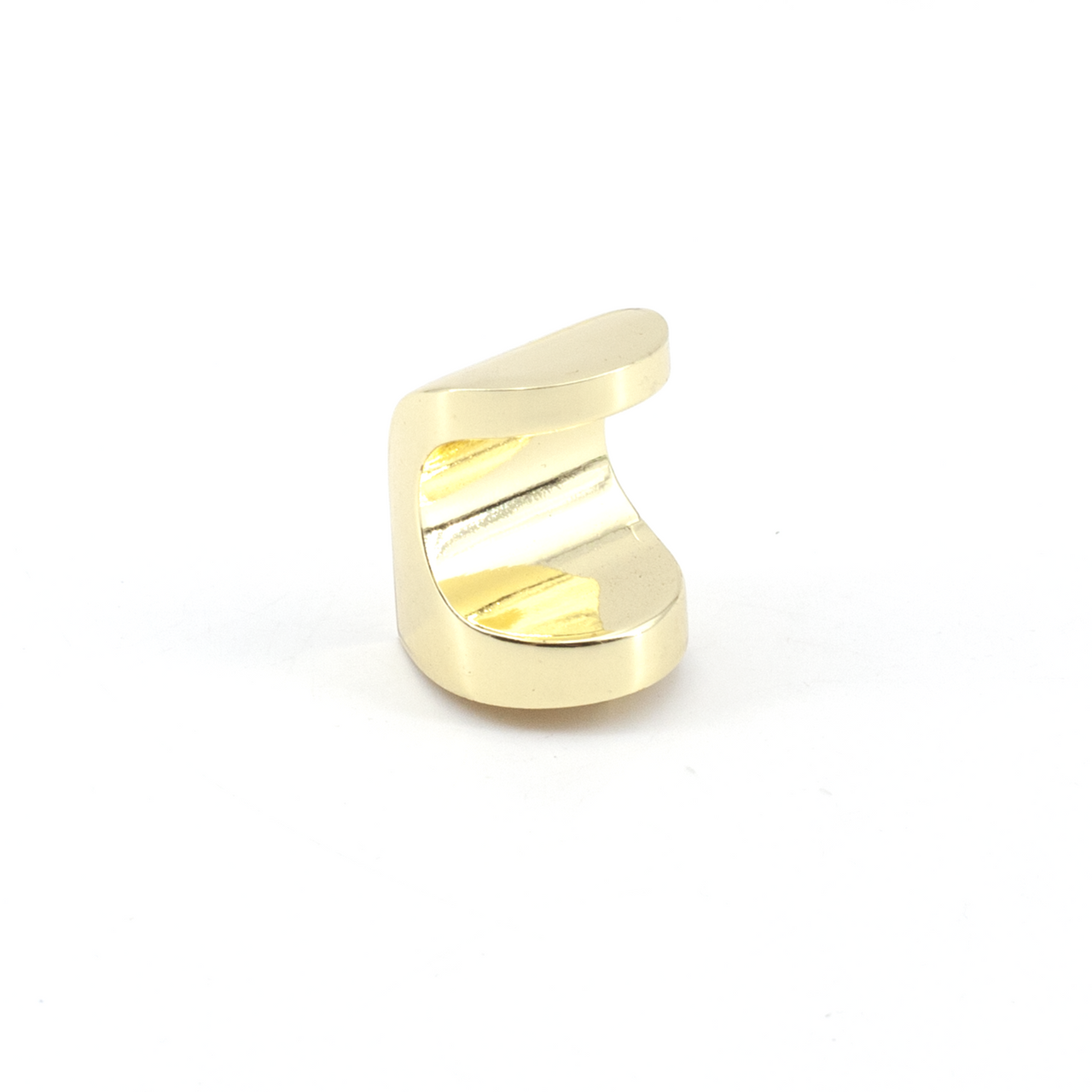 Sugatsune MKZ-L-PB: 20mm Thumb Cabinet Knob - Polished Brass