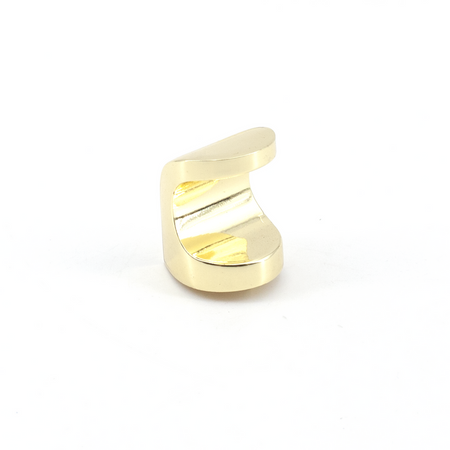 Sugatsune MKZ-L-PB: 20mm Thumb Cabinet Knob - Polished Brass