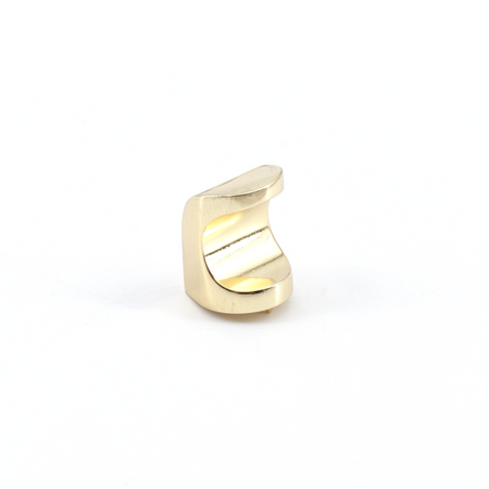 Sugatsune MKZ-S-PB: 15mm Thumb Cabinet Knob - Polished Brass
