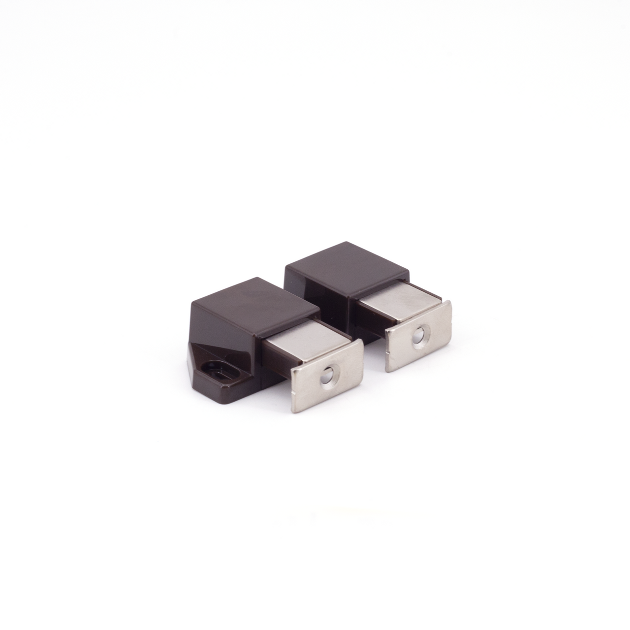 Sugatsune ML-30W/BRN: 74mm cc Double Magnet Touch Latch - Brown