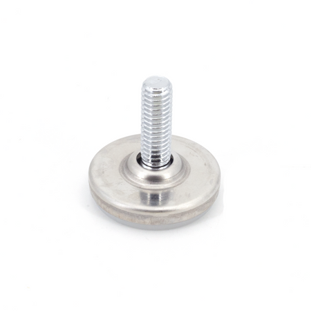 Sugatsune MN-40: 40mm Leveling Glide - Satin Stainless Steel