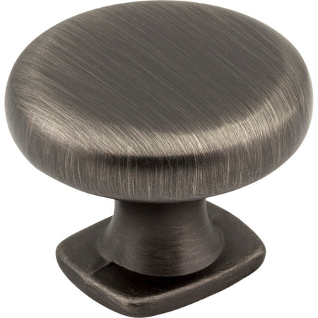 Jeffrey Alexander MO6303BNBDL: 1-3/8" Belcastel 1 Round Cabinet Knob - Brushed Pewter