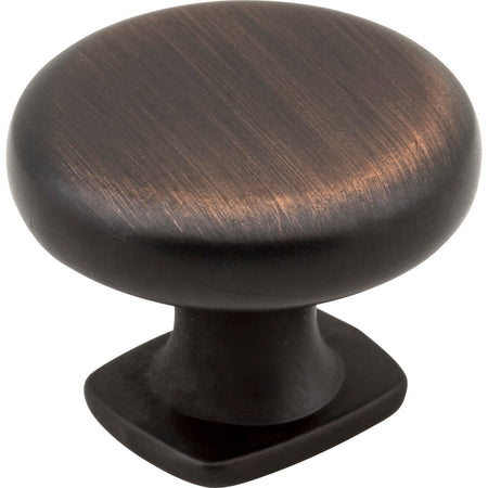 Jeffrey Alexander MO6303DBAC: 1-3/8" Belcastel 1 Round Cabinet Knob - Brushed Oil Rubbed Bronze