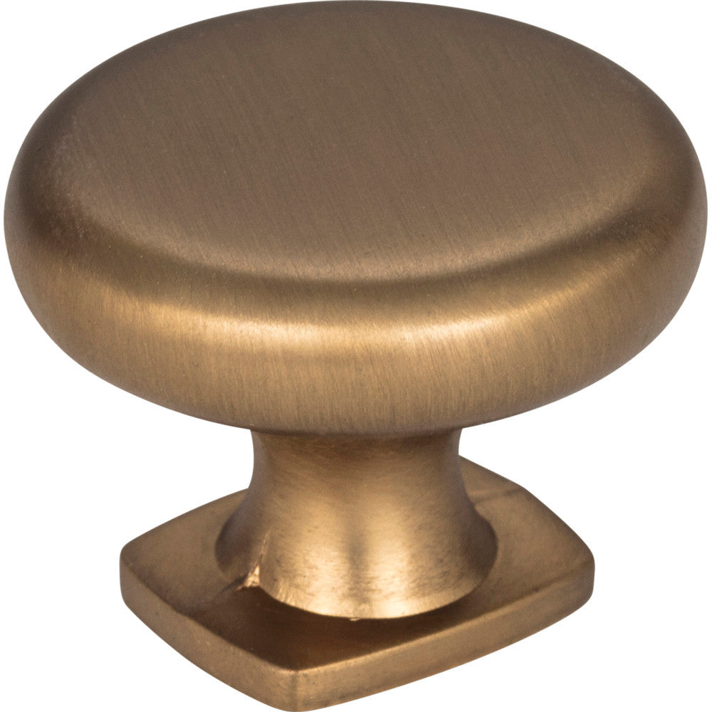 Jeffrey Alexander MO6303SBZ: 1-3/8" Belcastel 1 Round Cabinet Knob - Satin Bronze