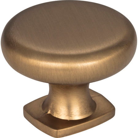 Jeffrey Alexander MO6303SBZ: 1-3/8" Belcastel 1 Round Cabinet Knob - Satin Bronze