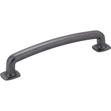 Jeffrey Alexander MO6373-128DACM: 128mm cc Belcastel 1 D-Handle Cabinet Pull - Gun Metal