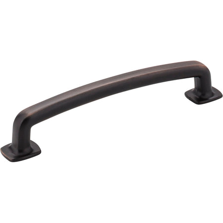 Jeffrey Alexander MO6373-128DBAC: 128mm cc Belcastel 1 D-Handle Cabinet Pull - Brushed Oil Rubbed Bronze