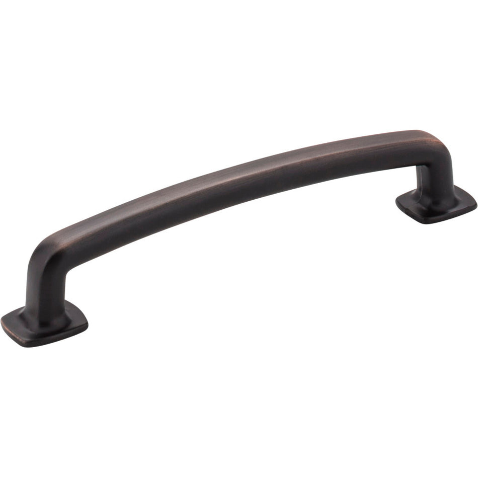 Jeffrey Alexander MO6373-128DBAC: 128mm cc Belcastel 1 D-Handle Cabinet Pull - Brushed Oil Rubbed Bronze
