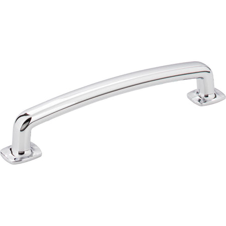 Jeffrey Alexander MO6373-128PC: 128mm cc Belcastel 1 D-Handle Cabinet Pull - Polished Chrome