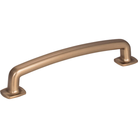 Jeffrey Alexander MO6373-128SBZ: 128mm cc Belcastel 1 D-Handle Cabinet Pull - Satin Bronze
