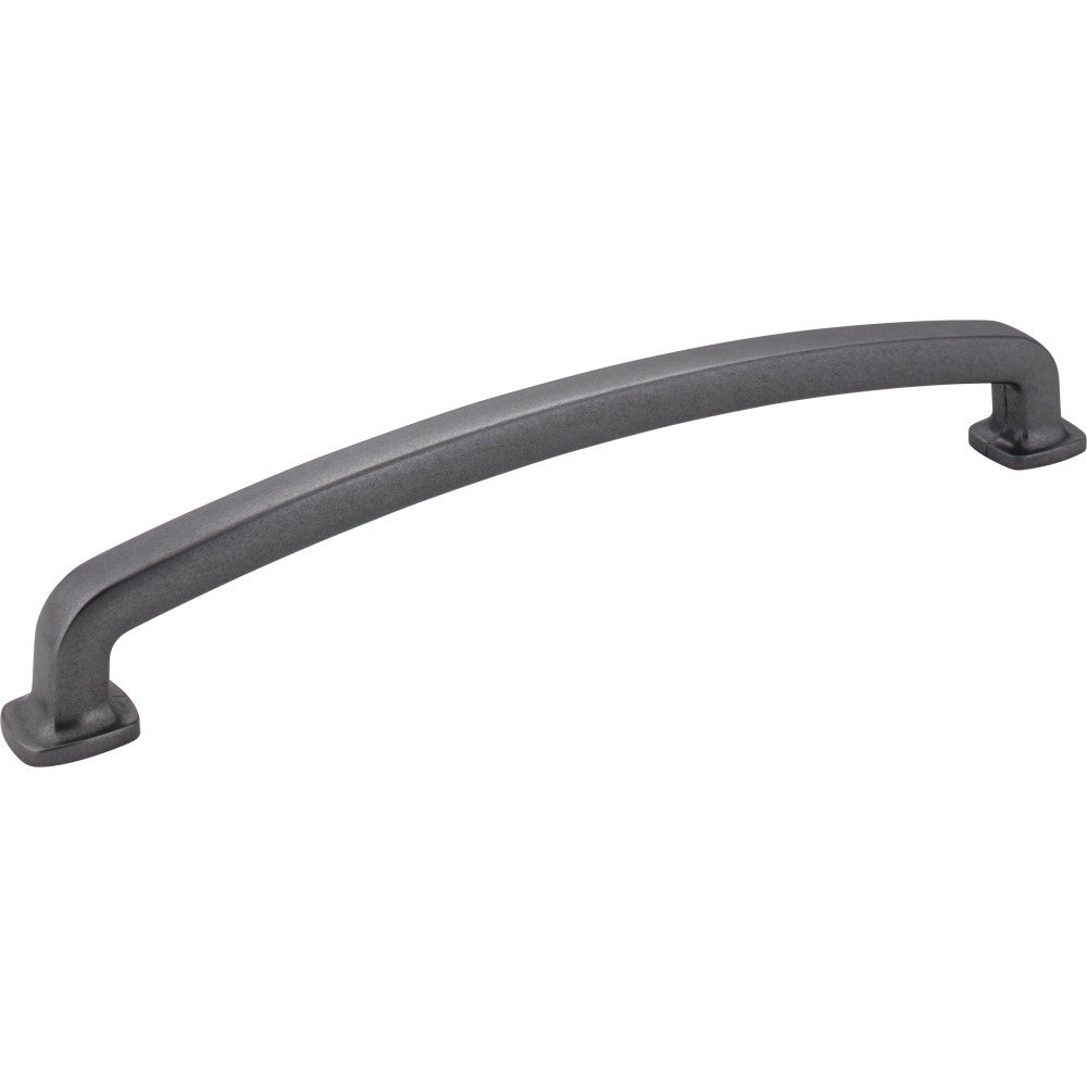 Jeffrey Alexander MO6373-12DACM: 12" cc Belcastel 1 D-Handle Appliance Pull - Gun Metal