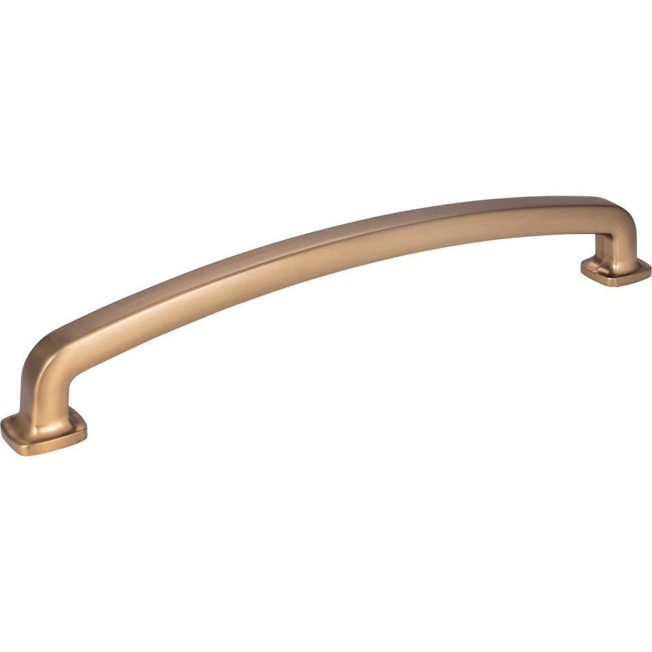Jeffrey Alexander MO6373-12SBZ: 12" cc Belcastel 1 D-Handle Appliance Pull - Satin Bronze