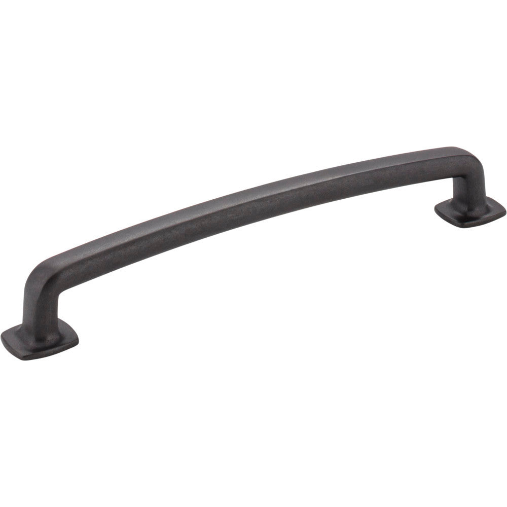 Jeffrey Alexander MO6373-160DACM: 160mm cc Belcastel 1 D-Handle Cabinet Pull - Gun Metal