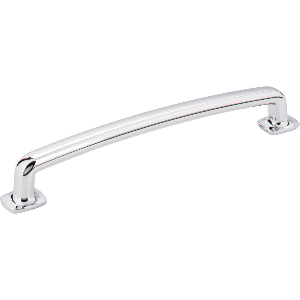 Jeffrey Alexander MO6373-160PC: 160mm cc Belcastel 1 D-Handle Cabinet Pull - Polished Chrome