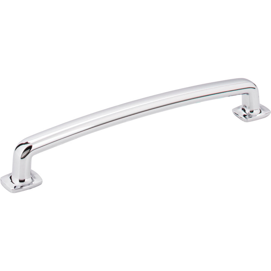 Jeffrey Alexander MO6373-160PC: 160mm cc Belcastel 1 D-Handle Cabinet Pull - Polished Chrome