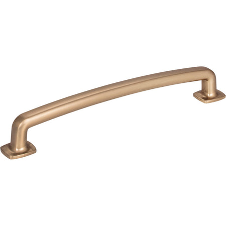 Jeffrey Alexander MO6373-160SBZ: 160mm cc Belcastel 1 D-Handle Cabinet Pull - Satin Bronze