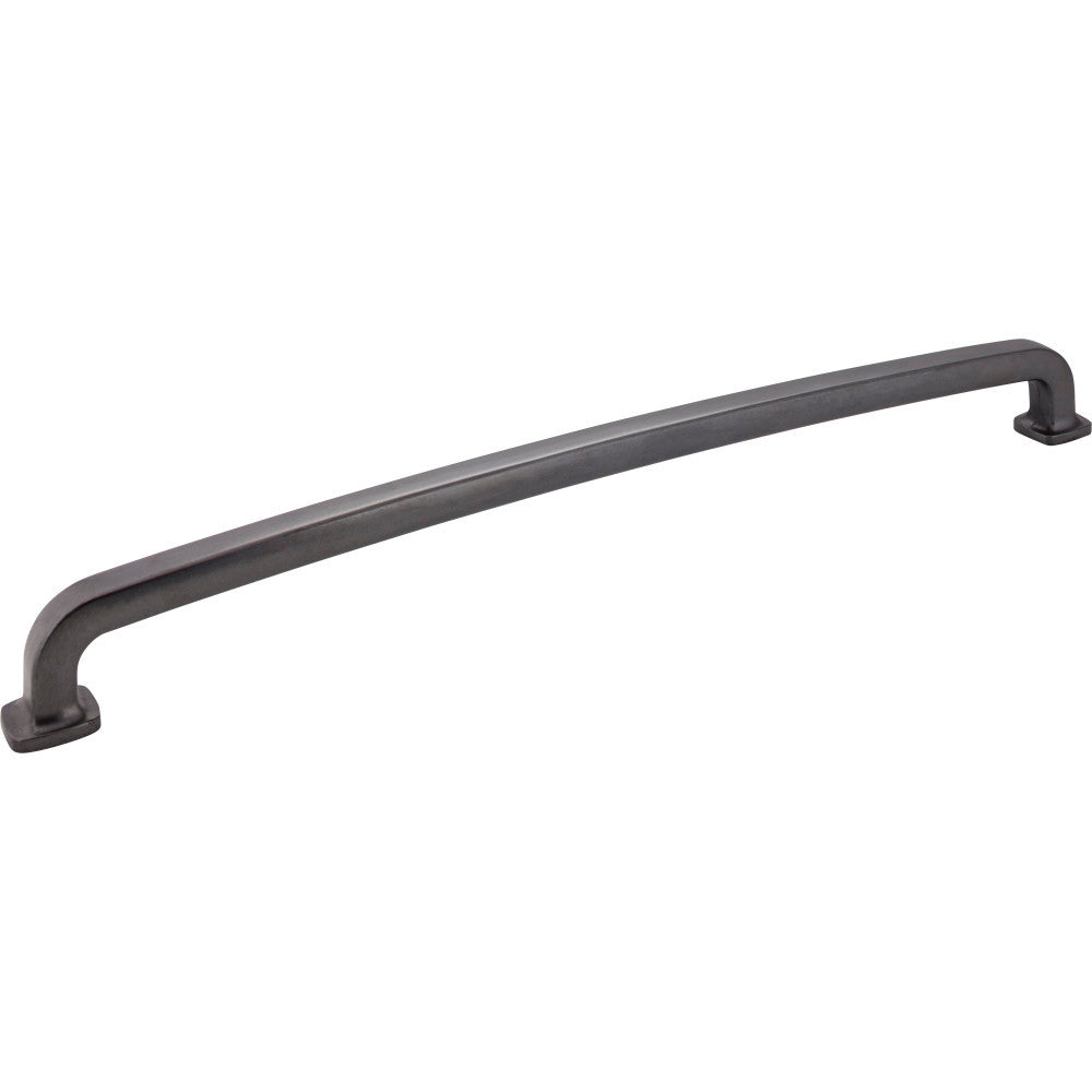 Jeffrey Alexander MO6373-18DACM: 18" cc Belcastel 1 D-Handle Appliance Pull - Gun Metal