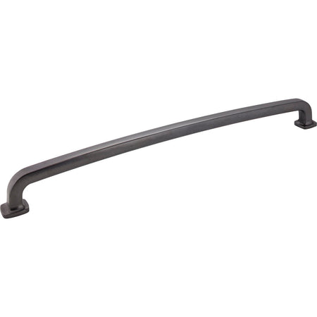 Jeffrey Alexander MO6373-18DACM: 18" cc Belcastel 1 D-Handle Appliance Pull - Gun Metal