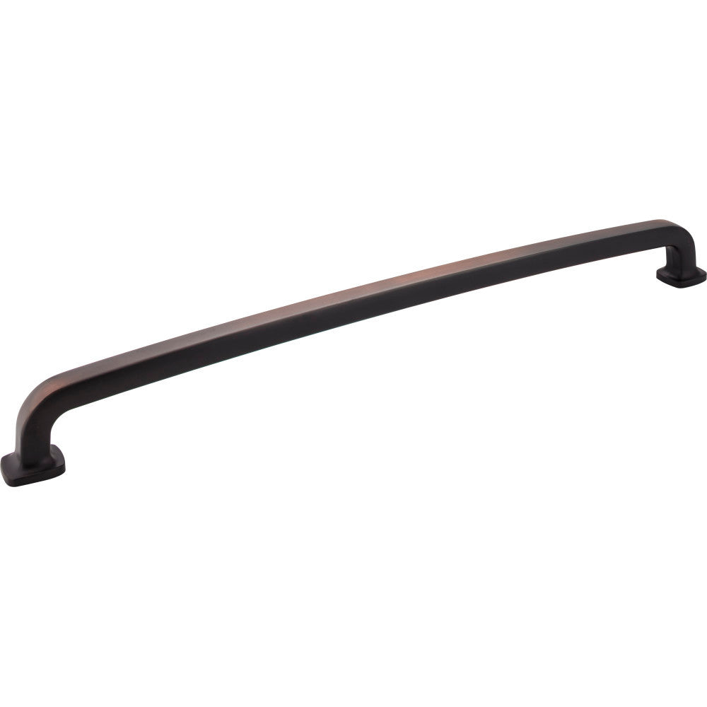 Jeffrey Alexander MO6373-18DBAC: 18" cc Belcastel 1 D-Handle Appliance Pull - Brushed Oil Rubbed Bronze