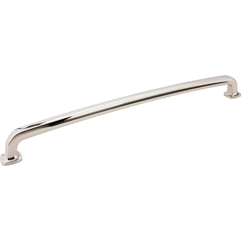 Jeffrey Alexander MO6373-18NI: 18" cc Belcastel 1 D-Handle Appliance Pull - Polished Nickel