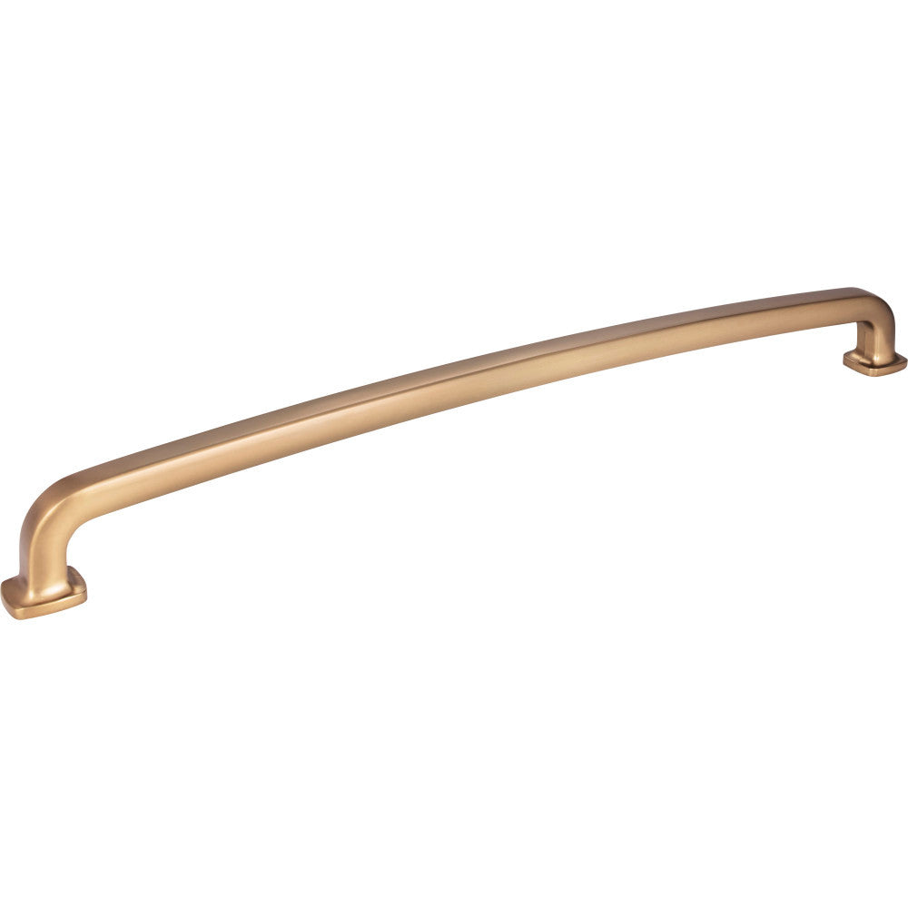 Jeffrey Alexander MO6373-18SBZ: 18" cc Belcastel 1 D-Handle Appliance Pull - Satin Bronze