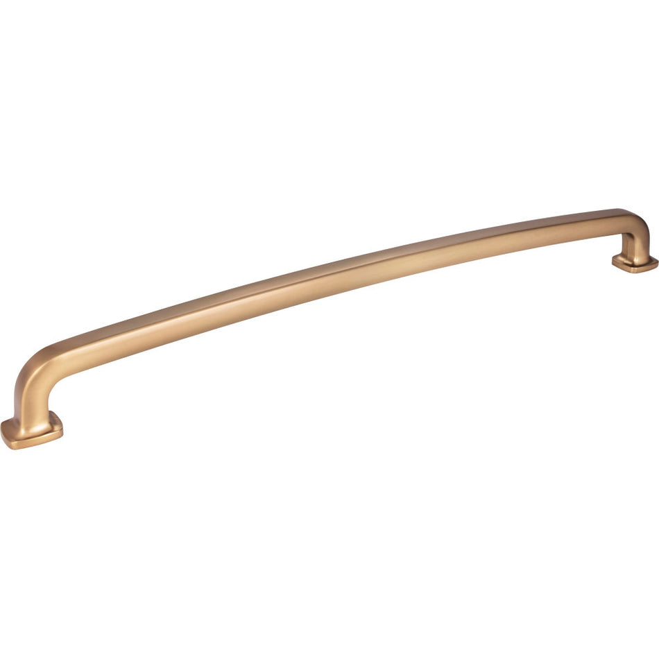 Jeffrey Alexander MO6373-18SBZ: 18" cc Belcastel 1 D-Handle Appliance Pull - Satin Bronze