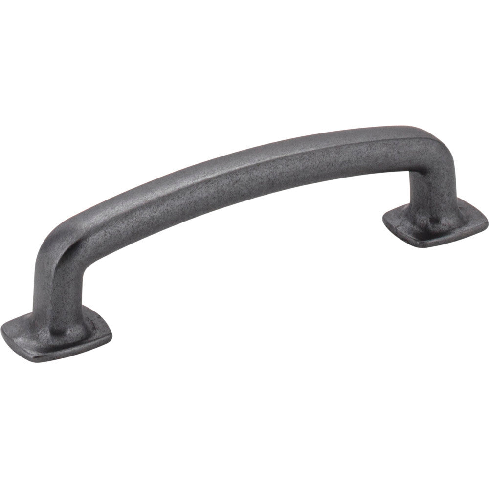 Jeffrey Alexander MO6373DACM: 96mm cc Belcastel 1 D-Handle Cabinet Pull - Gun Metal