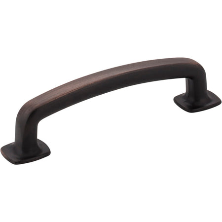 Jeffrey Alexander MO6373DBAC: 96mm cc Belcastel 1 D-Handle Cabinet Pull - Brushed Oil Rubbed Bronze