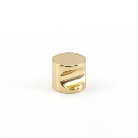Sugatsune MRB-L/PB-T: 24mm Thumb Cabinet Knob - Polished Brass