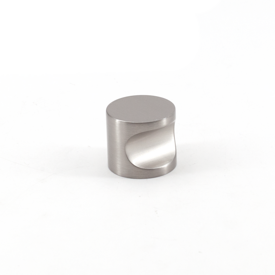 Sugatsune MRB-L/SN-T: 24mm Thumb Cabinet Knob - Satin Nickel