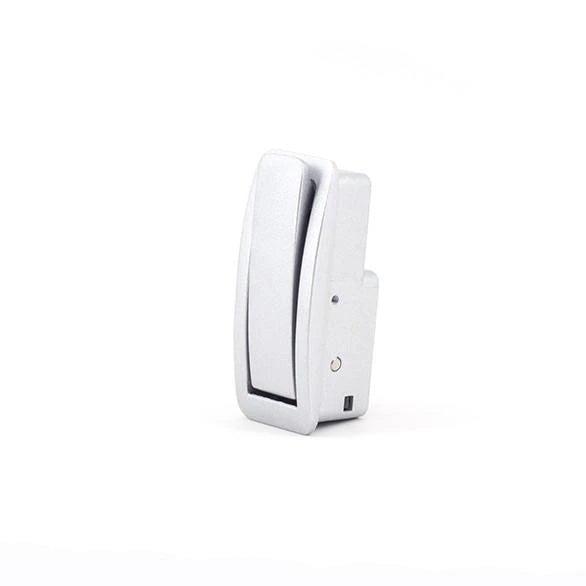 Sugatsune NF-60D-MSL: 60mm Recessed Soft Close Hook - Metallic Silver