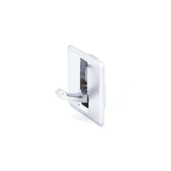 Sugatsune NF-K52-SCR: 2" Square Retractable Recessed Hook - Satin Chrome
