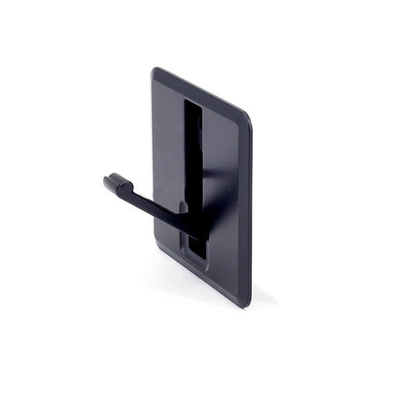 Sugatsune NF-K77-BL: 3" Square Retractable Recessed Hook - Black