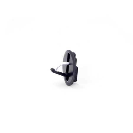 Sugatsune NF-R64-BL: 64mm Recessed Wall Hook - Black