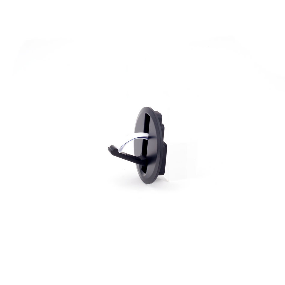 Sugatsune NF-R64-BL: 64mm Recessed Wall Hook - Black