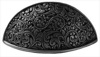 Notting Hill NHBP-859-AP: 3" cc Saddleworth Cup Cabinet Pull - Antique Pewter