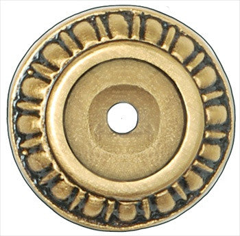 Notting Hill NHE-508-SG: Kensington Backplate - 24K Satin Gold